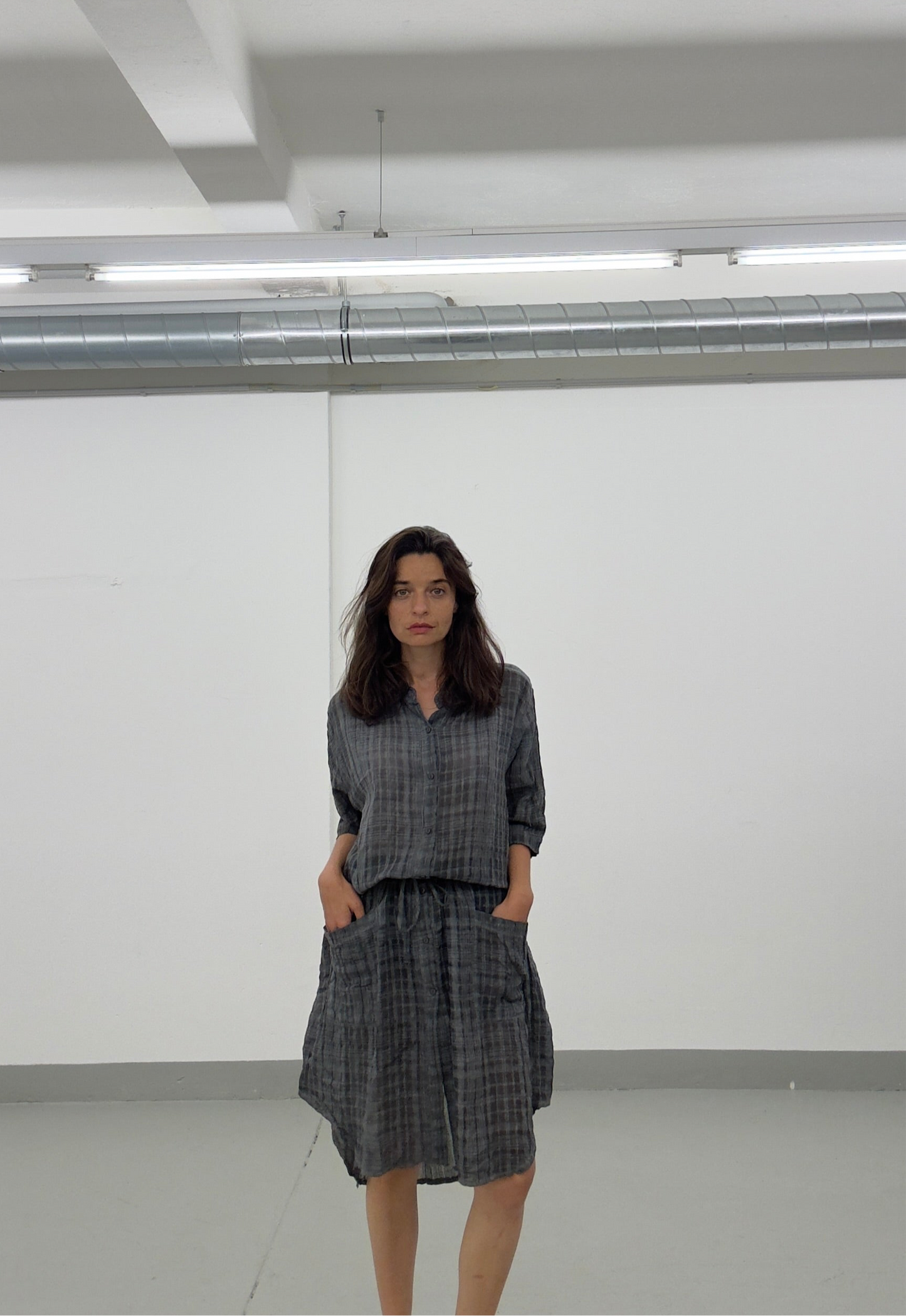 Relaxed Grey Dress