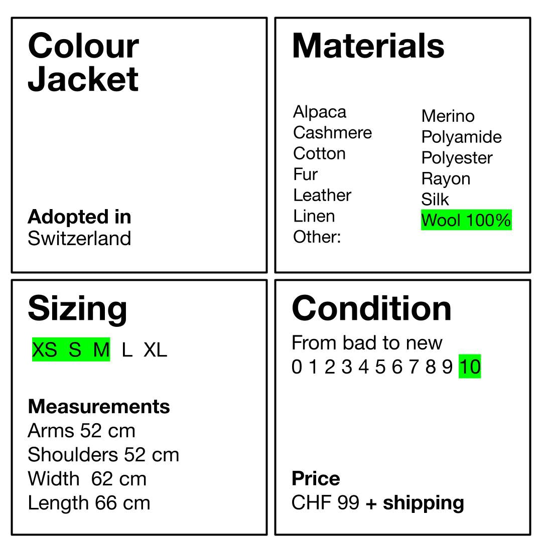 Colour Jacket