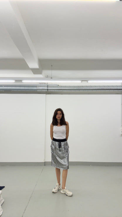 Metalic Obsesion Skirt