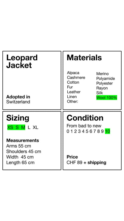 Leopard Jacket