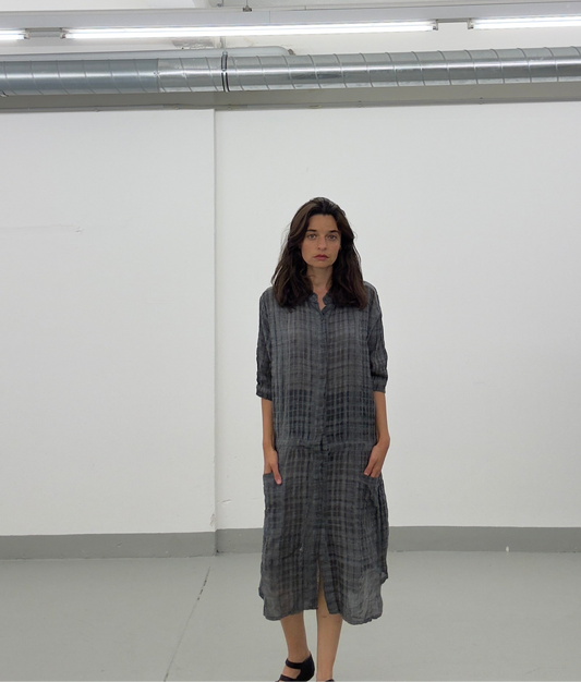 Relaxed Grey Dress