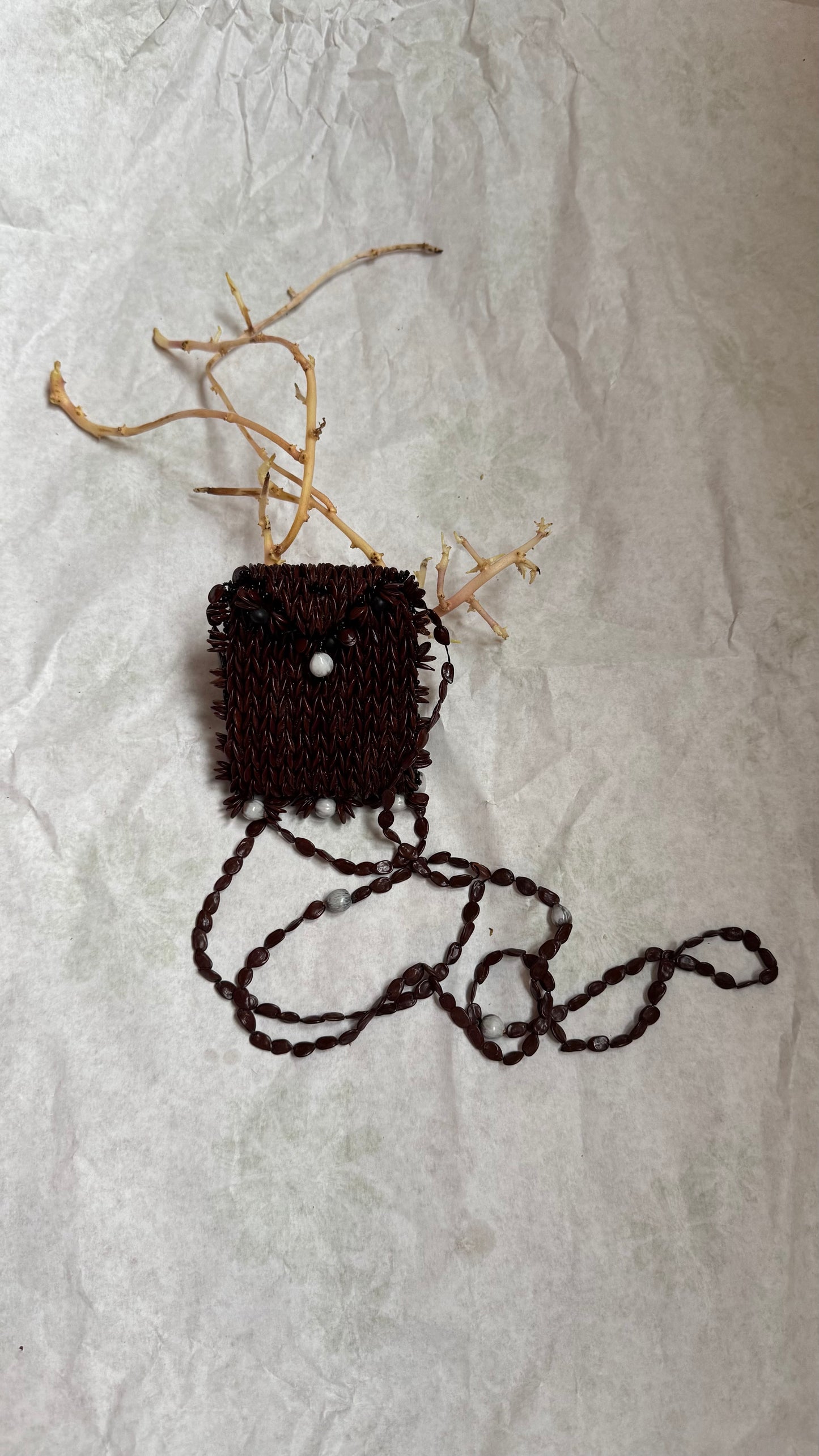 Vintage Seed Purse