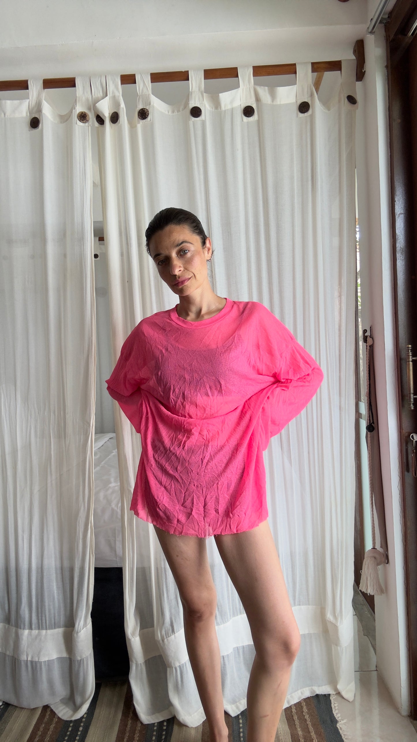 Neon long sleeve t-shirt
